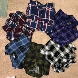 Green flannel